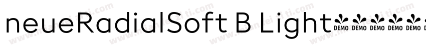 neueRadialSoft B Light字体转换